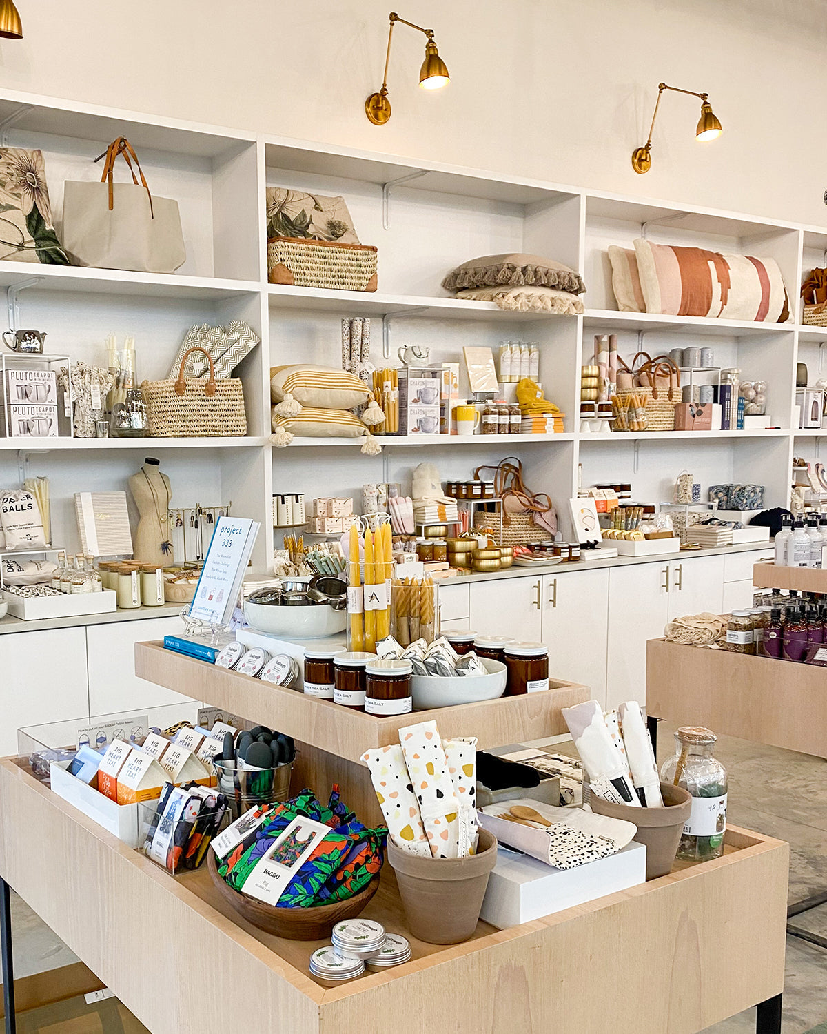 An image of the interior of the Hatchet Hardware Niskayuna store with shelves full of various items.